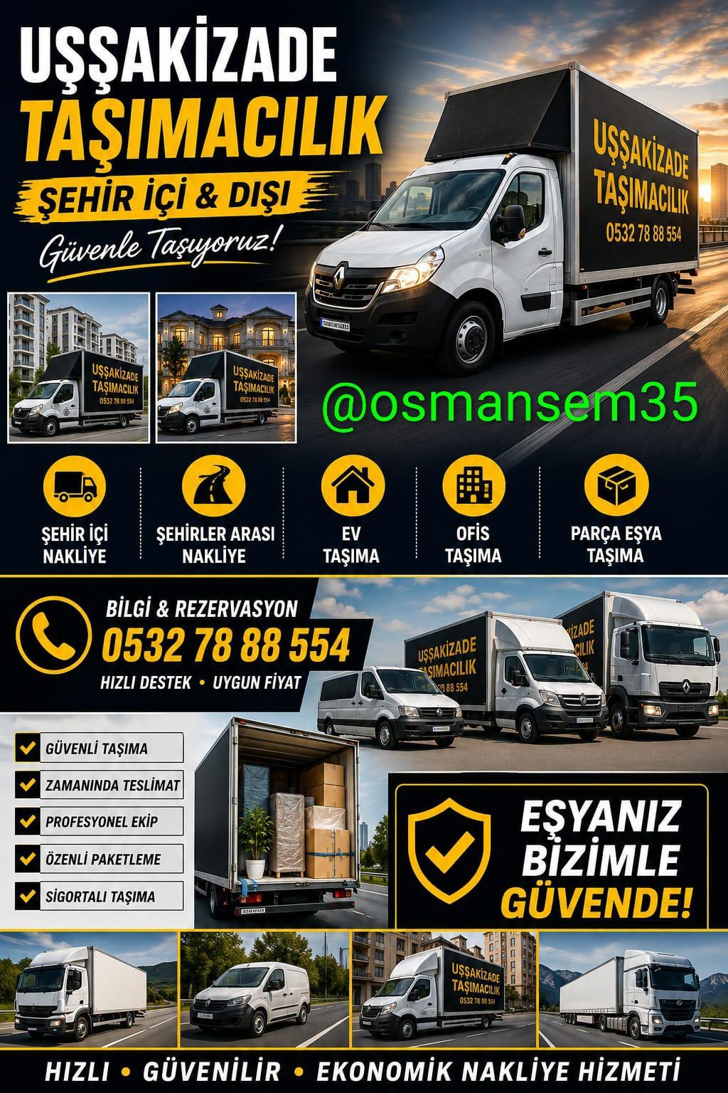 Uşşakizade taşımacılık ve nakliyat