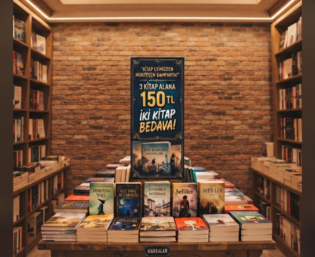 Bedava kitap kampanyası
