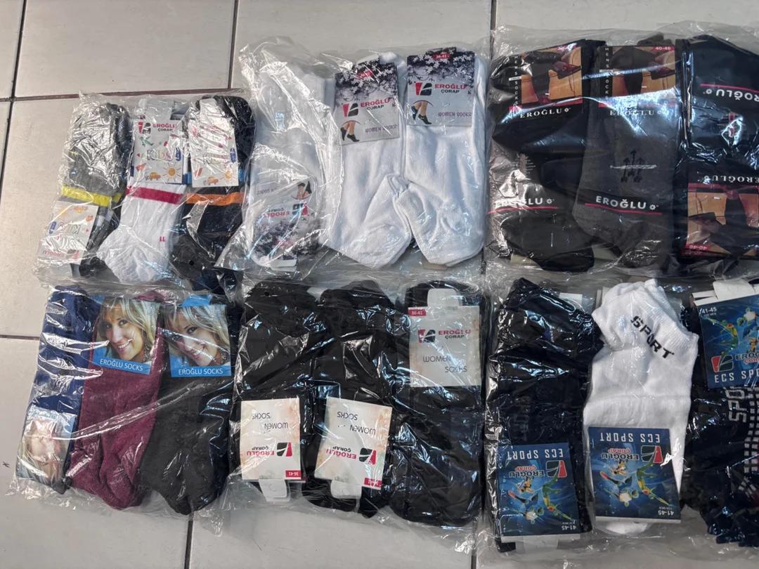 12 ADET ÇORAP SADECE 180 TL